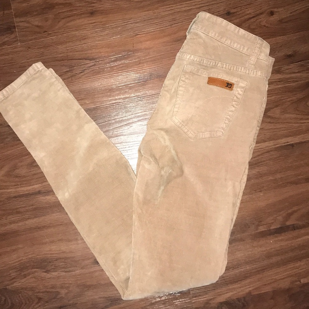 Joes Jeans- size 25 tan corduroy high waisted